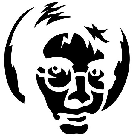 Harry Potter Silhouette Pumpkin Stencil