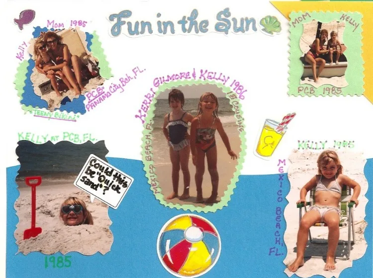 Panama City Beach Florida in the 80s