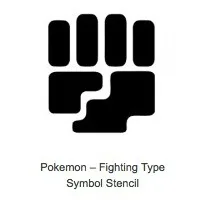 Fighting Type Pokemon Pumpkin Stencils
