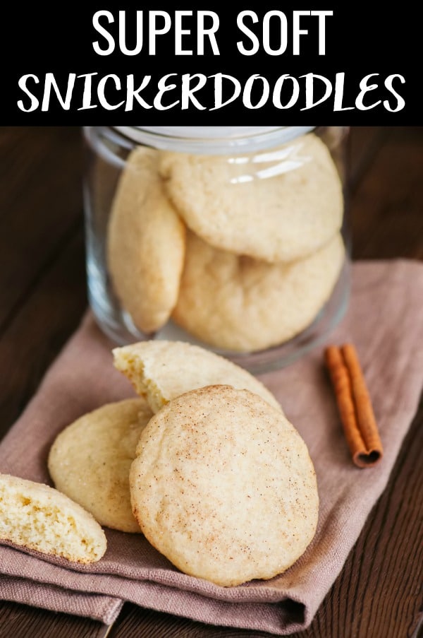 Don't settle for flat, hard cookies. These super soft and chewy snickerdoodle cookies are the perfect recipe for dessert and the best Christmas cookie exchange idea! #sponsored #christmascookies #christmasbaking #holidaybaking #bestchristmascookies #softcookies #snickerdoodles #snickerdoodlecookies