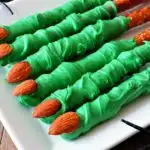 spooky Halloween pretzels