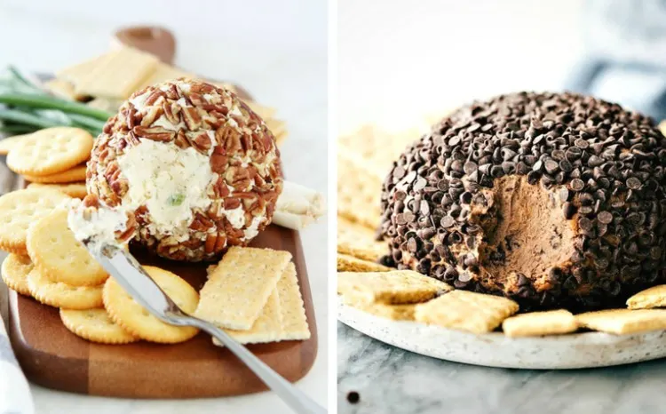 Sweet and Savory Cream Cheese Balls