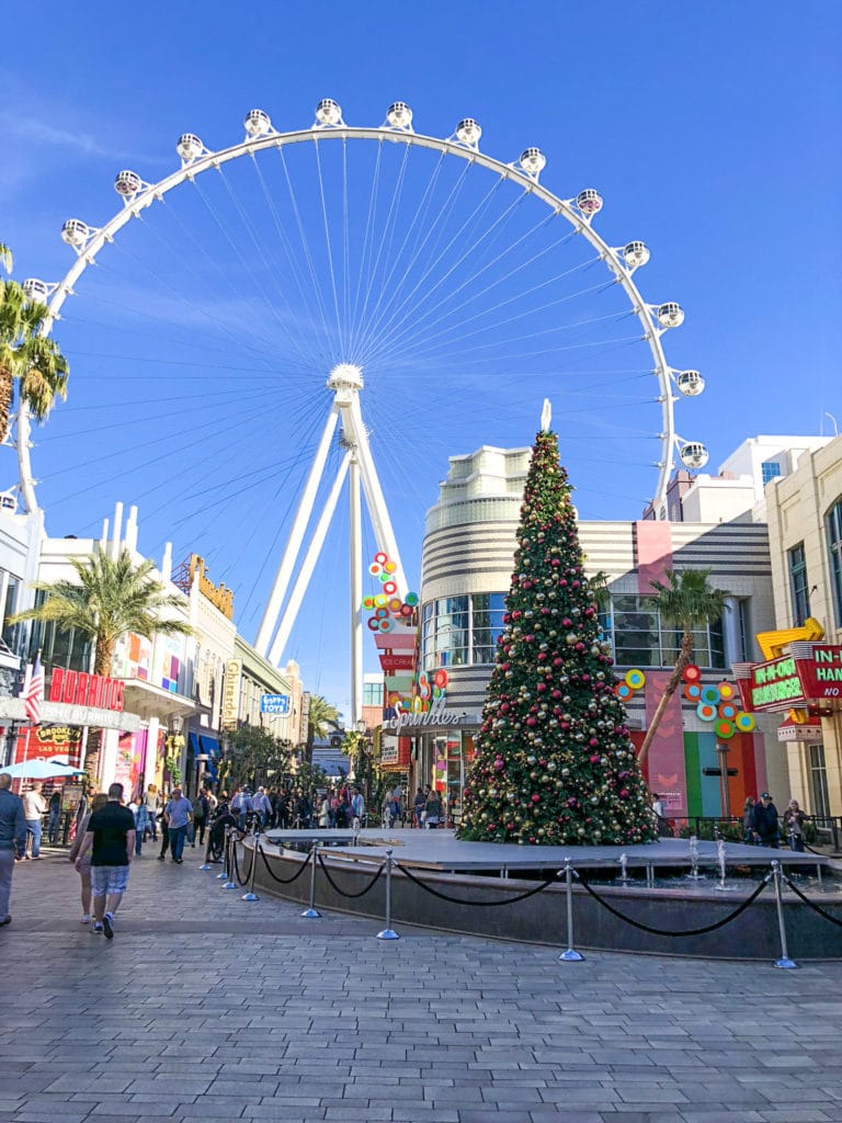 Big Wheel at the Linq Hotel in Las Vegas.