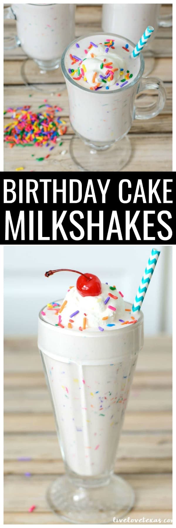 cake batter milkshake