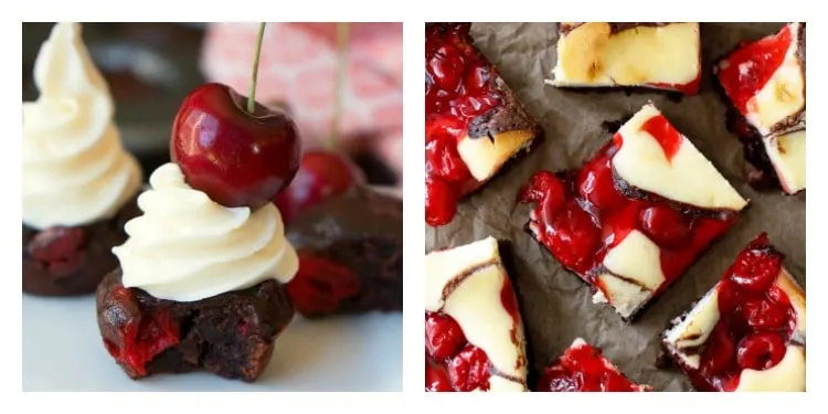 Cherry brownies