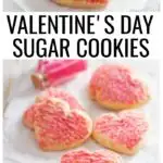 Make completely homemade sugar cookies for Valentine's Day. Learn how to freeze sugar cookies and my favorite ways to decorate them.