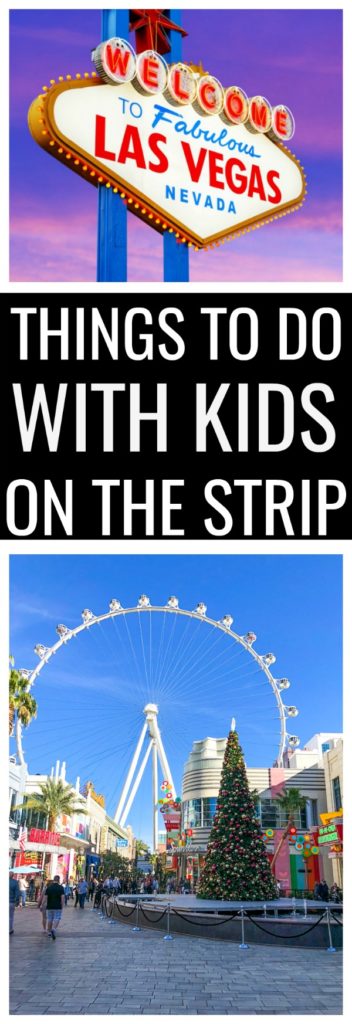Vegas for kids?! Yes! Las Vegas has quickly turned into an affordable and fun destination for families. Here are 25 Things to Do in Las Vegas with Kids on the Strip! #lasvegas #familytravel #vegas 