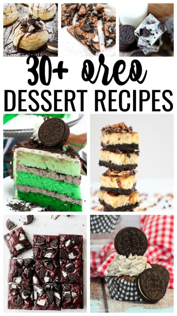 Take dessert to the next level with the 33 best Oreo desserts. From Oreo cupcakes and brownies to fudge and cakes, there's an Oreo recipe for you! #oreoballs #oreodesserts #oreocake #oreocupcakes #oreotruffles #oreorecipes #desserts
