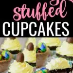 cadbury creme egg stuffed cupcakes
