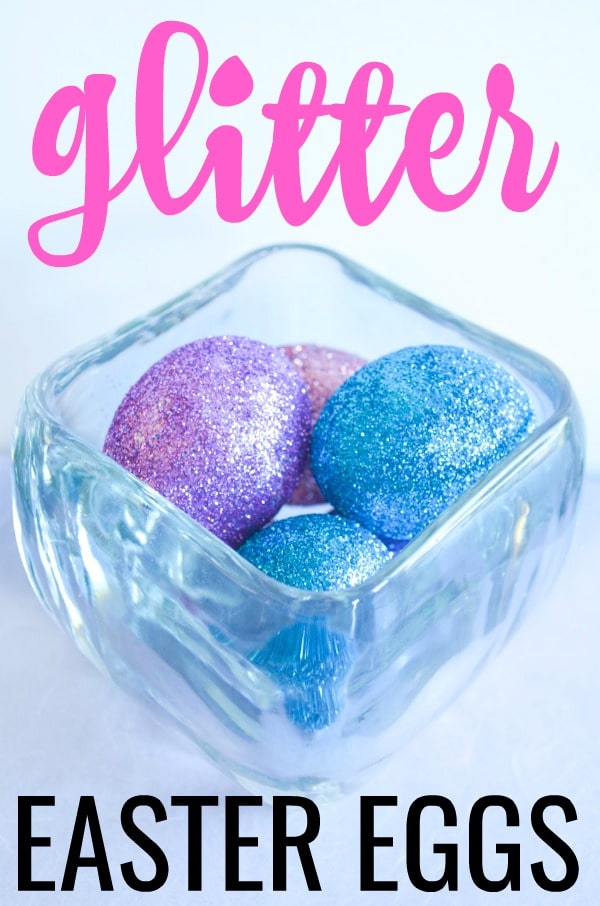 Don't resign yourself to boring decorations because you're short on Easter ideas. Check out this guide on How to Make Glitter Easter Eggs! #glitter #easter #glittereggs #eastercraft #eastereggs