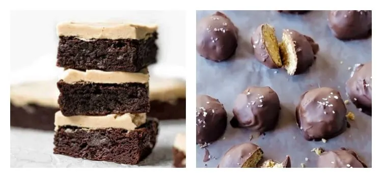 Gluten free desserts made with peanut butter