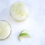 Lime body scrub tutorial.