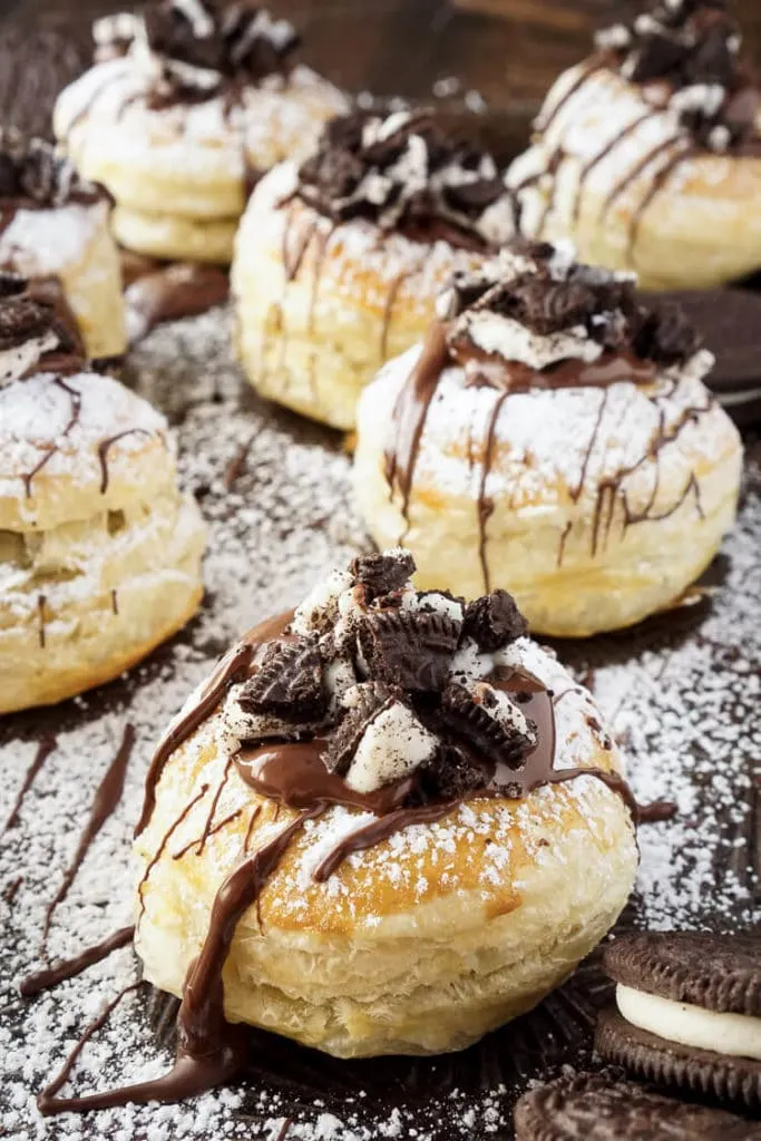 Oreo cookie croissant desserts