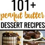 Love peanut butter? This is the ultimate guide to 101+ of the best peanut butter desserts on the internet! It's like a mini-cookbook for peanut butter!