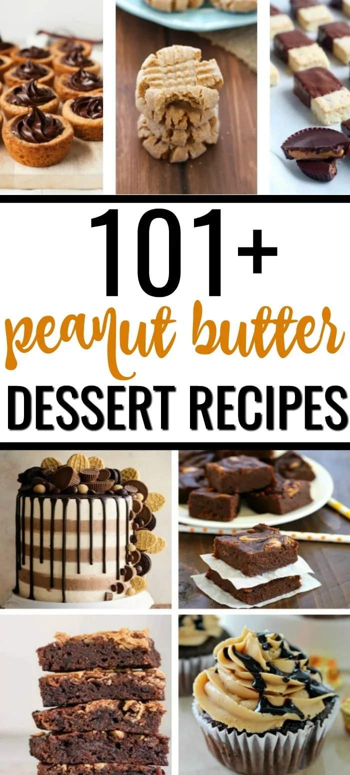 peanut butter dessert recipes