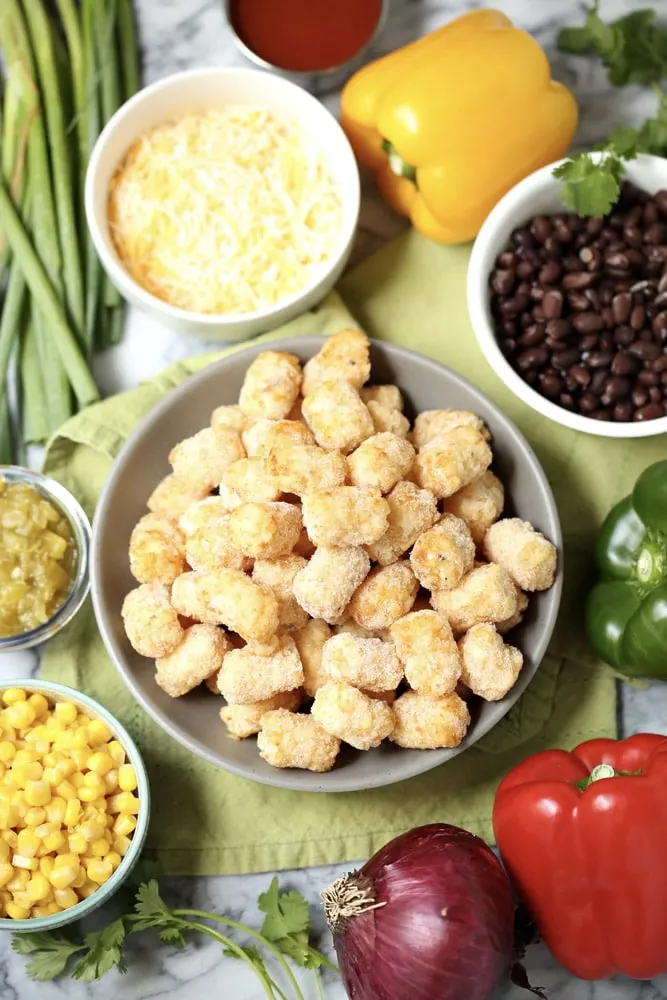 Taco tater tots casserole ingredients 