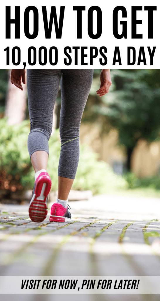 Whether you want to lose weight or just get moving, here is How to Get 10,000 Steps a Day. Easy ways to get make sure you hit 10,000 steps each day! This post with ideas on how to get 10,000 steps was sponsored by Best Buy.