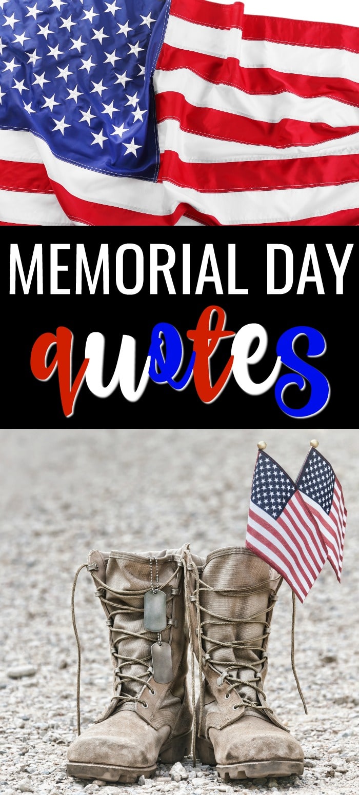 Famous Quotes and Sayings for Memorial Day on Patriotism