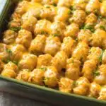 Easy Cheesy Tater Tot Casserole Recipe with Ground Beef