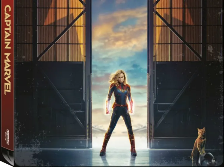 Captain Marvel DVD Steelbook