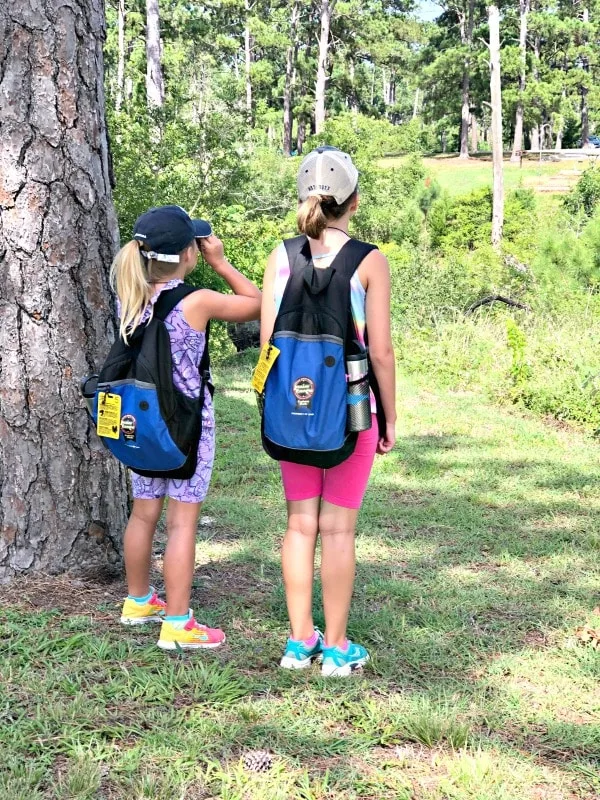 Junior Rangers at Bastrop State Park