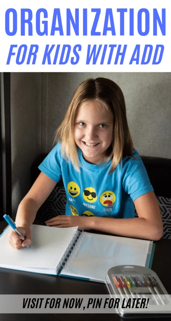 Keeping your ADHD child focused is the key to their success in school. Here are 3 Organizing Tips for Kids with ADD to have a great year!