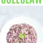 Are you looking for a spicy keto coleslaw? This is the best coleslaw recipe for any diet. It's great on fish tacos or as a side dish!