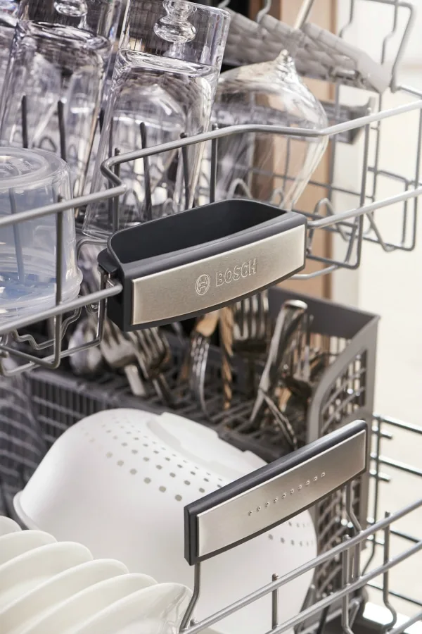 Dishwasher loading tips for clean dishes.