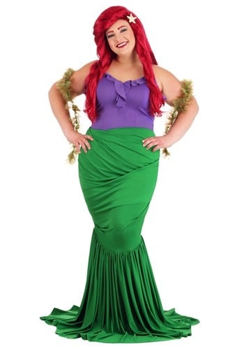 Trying on PLUS SIZE Disney Princess Costumes