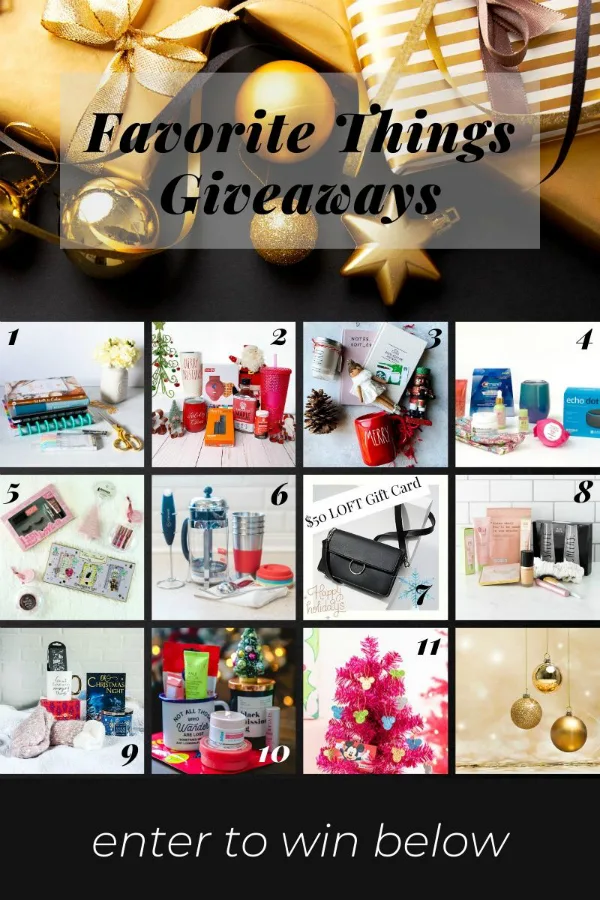 Favorite Things Giveaway