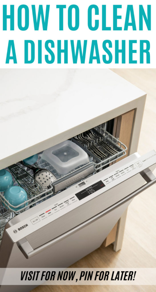 bosch dishwasher odor inside