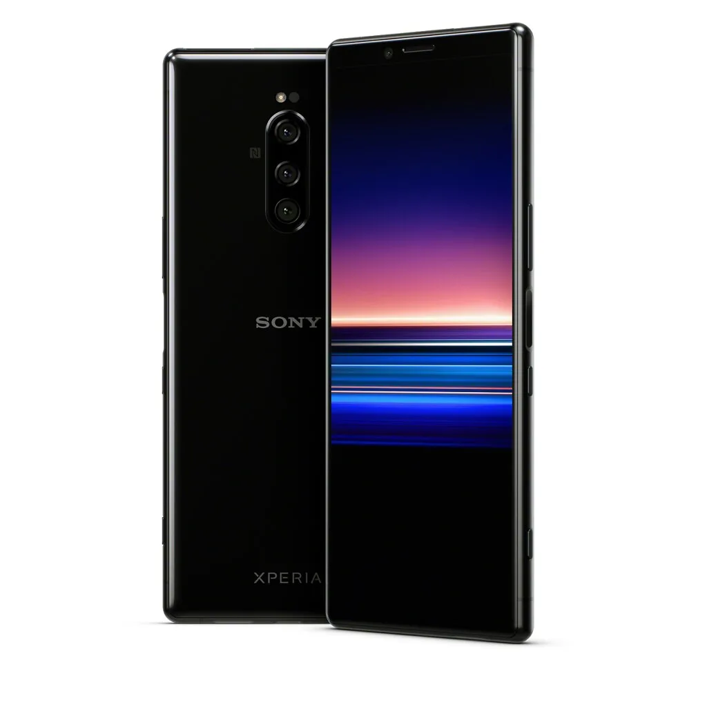 Sony Xperia 1 Cell Phone front and back 