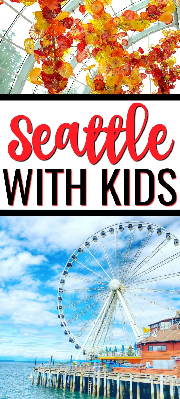 Things to do in Seattle with Kids - Chihuly Garden & Glass and Seattle Great Wheel