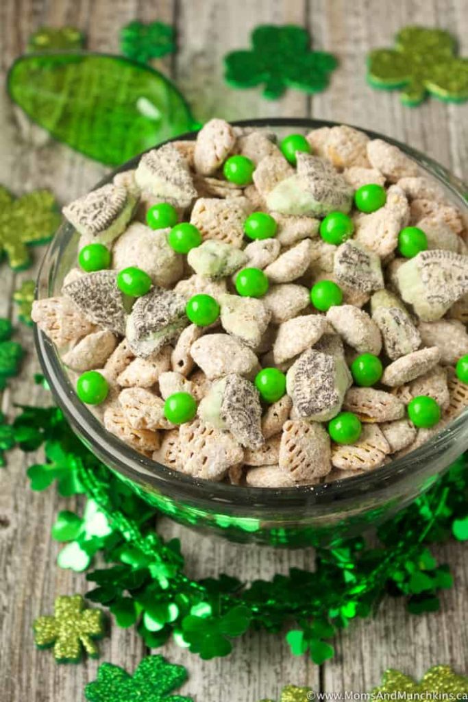 st patrick day green snacks