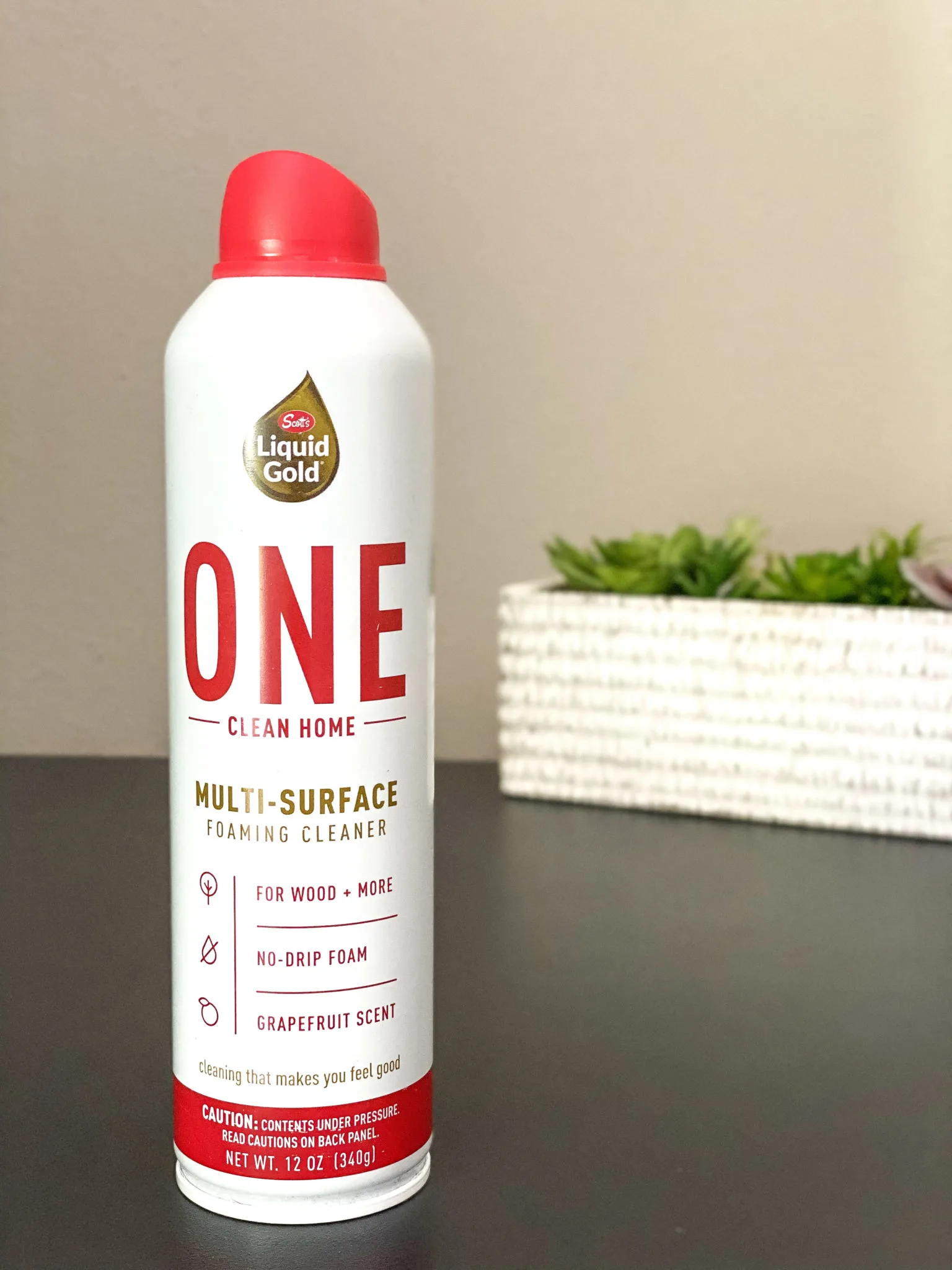 One Clean Home on entertainment center