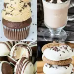Collage of four Bailey's Dessert Recipes