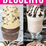 Bailey's dessert collage of recipes
