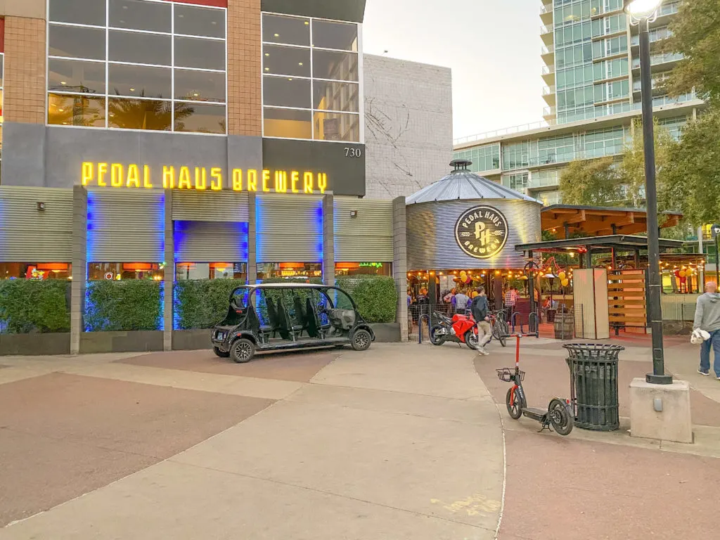 Pedal Haus Brewery Downtown Tempe