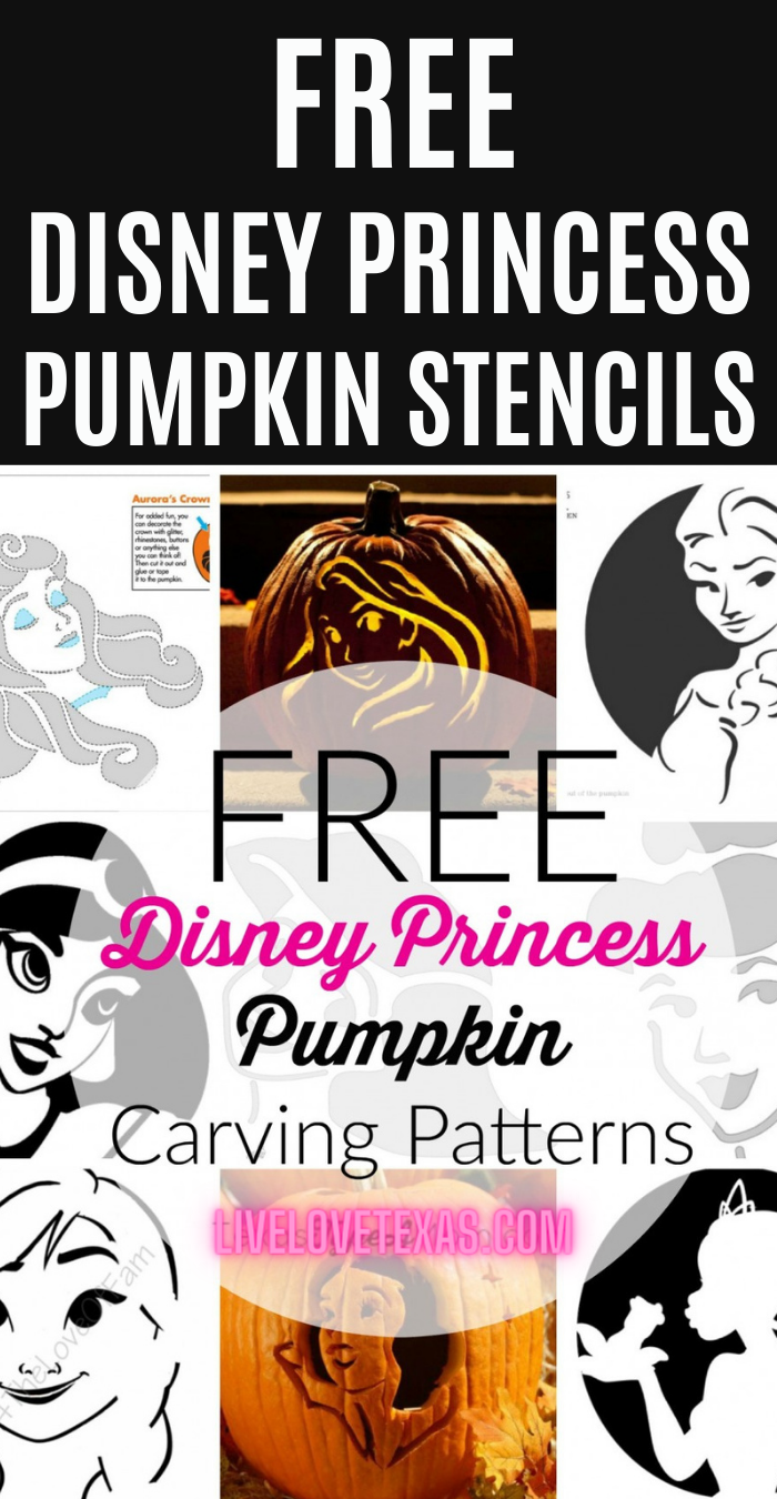 9 Free Princess Pumpkin Carving Patterns