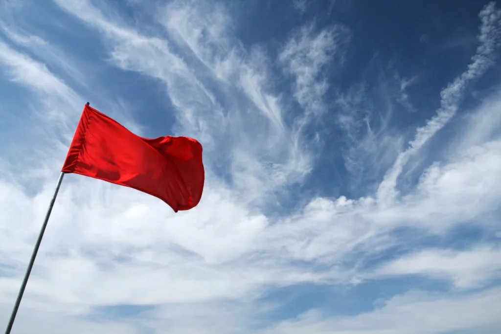 red flags in relationships