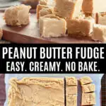 creamy peanut butter fudge
