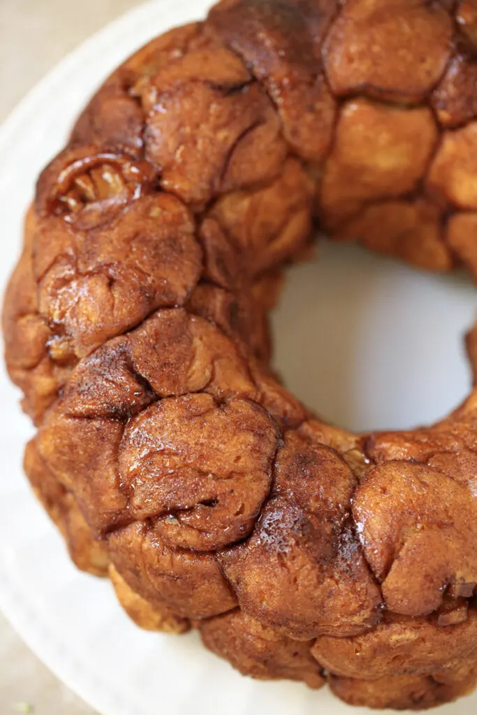 baked monkey bread with biscuits